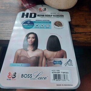 Bobbi Boss Ombre Burgundy Synthetic Lace Front wig